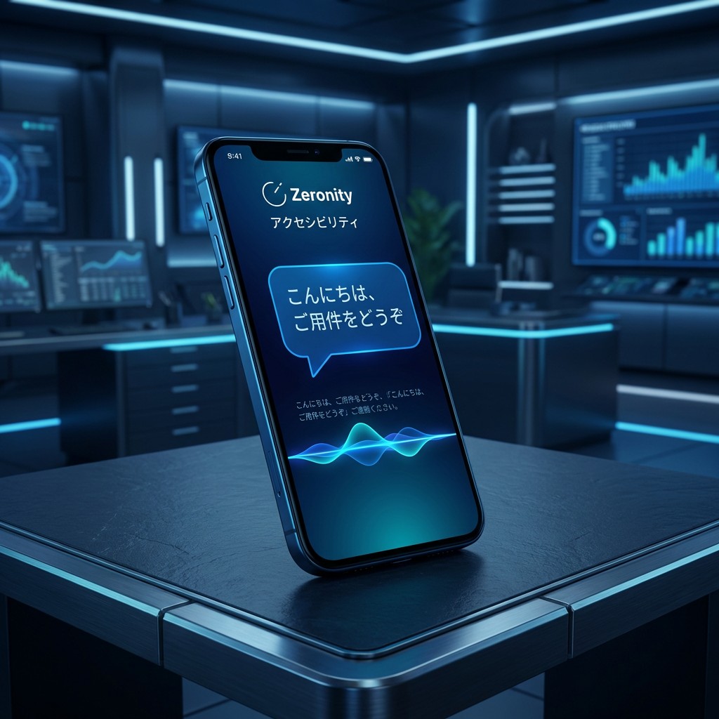 聴覚障害者向け電話取り継ぎアプリ