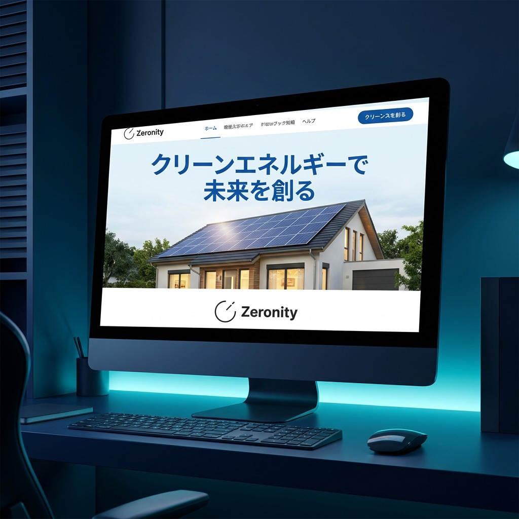 太陽光発電事業者向けLP制作